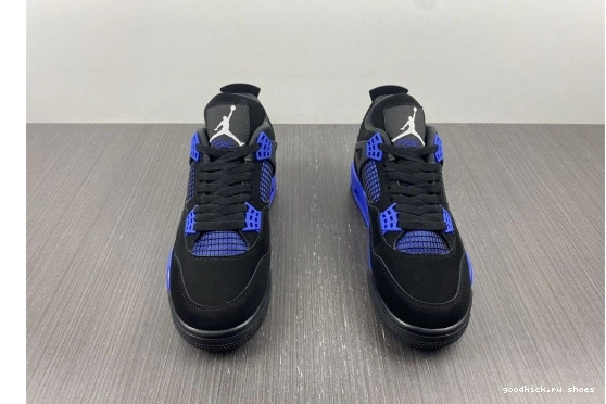 4 THUNDER RETRO CT8527-018 CT8527-018 BLUE JORDAN AIR 0421